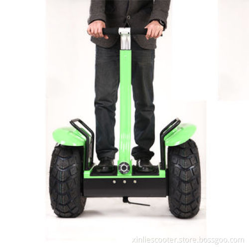 Two wheel self balancing electric golf scooter